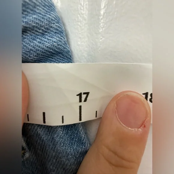 Madewell Medium Wash Pleated Mini Skirt Size 28 - Picture 8 of 8